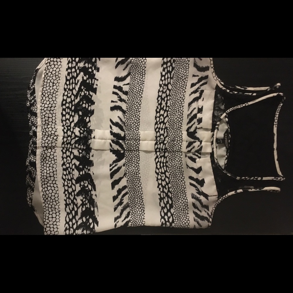 Zebra Printed Top